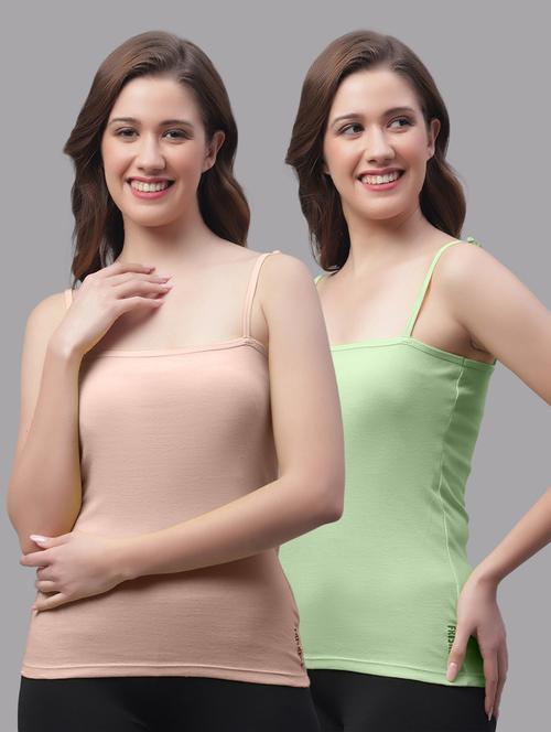 pack of 2 women solid camisole - 20602045 - Very Small Image - 1