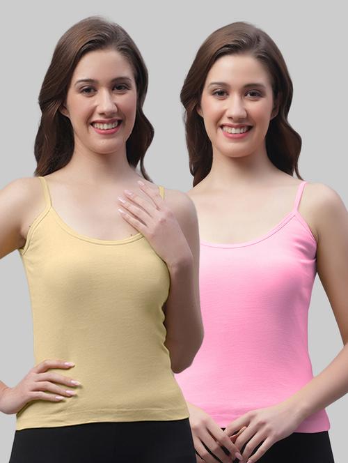 pack of 2 solid camisoles - 20605357 - Very Small Image - 1