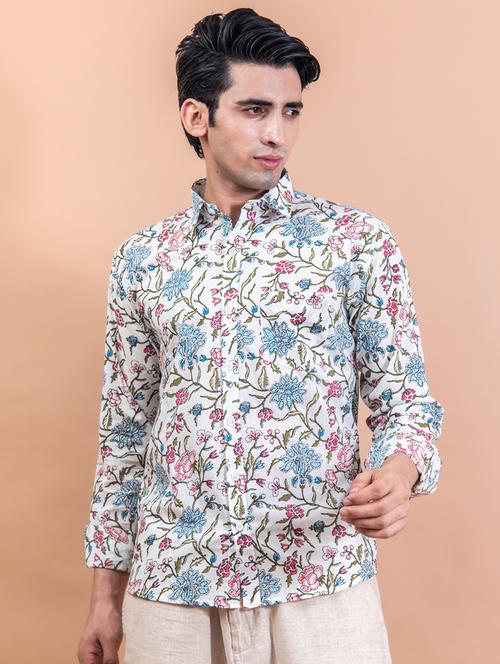 multi colored long sleeve casual shirt - 20606257 - Very Small Image - 1