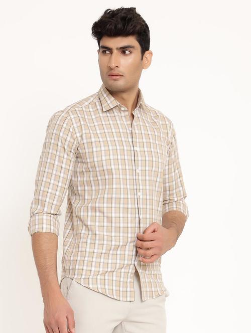 men long sleeve collared casual shirt - 20606356 - Very Small Image - 1