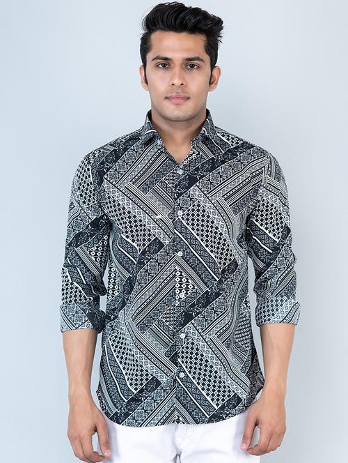 multi colored long sleeve casual shirt - 20606423 - Very Small Image - 1