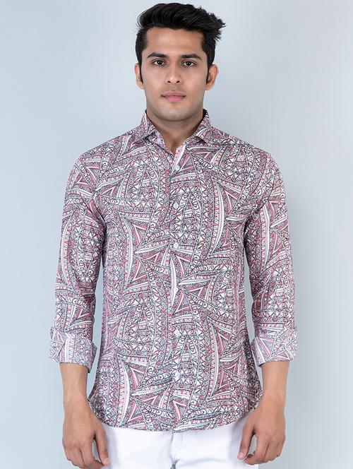multi colored long sleeve casual shirt - 20606424 - Very Small Image - 1