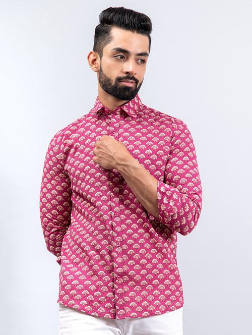 men long sleeve collared casual shirt - 20606787 - Very Small Image - 1