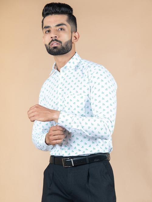 men long sleeve collared casual shirt - 20607359 - Very Small Image - 1