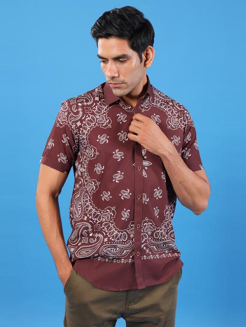 men short sleeve collared casual shirt - 20607406 - Very Small Image - 1