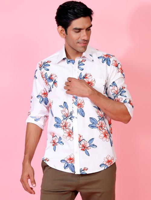 men collared long sleeve casual shirt - 20607415 - Very Small Image - 1