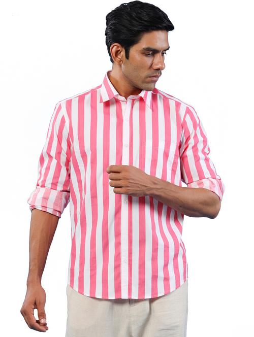 men collared long sleeve casual shirt - 20607418 - Very Small Image - 1