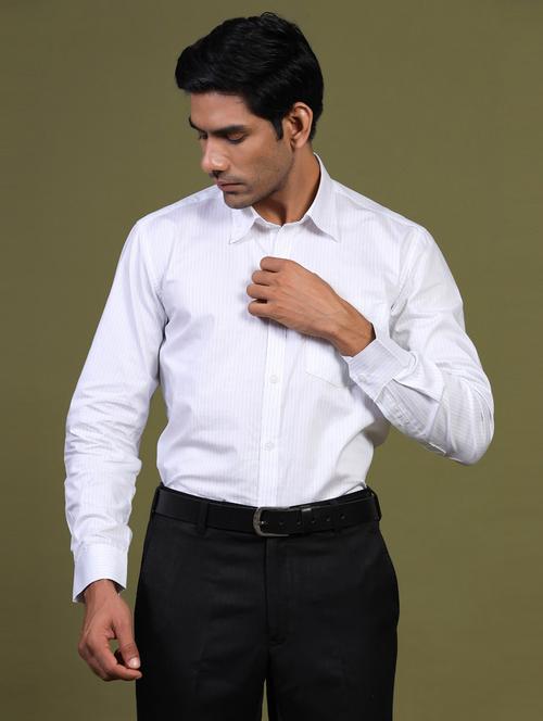 men white striped formal shirt - 20607425 - Very Small Image - 1