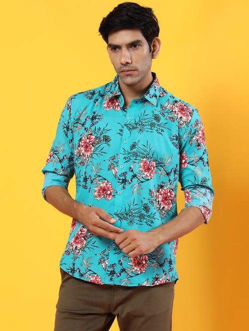 floral printed casual shirt - 20607437 - Very Small Image - 1