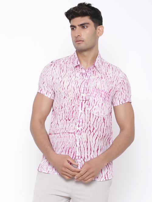 men short sleeve collared casual shirt - 20607564 - Very Small Image - 1