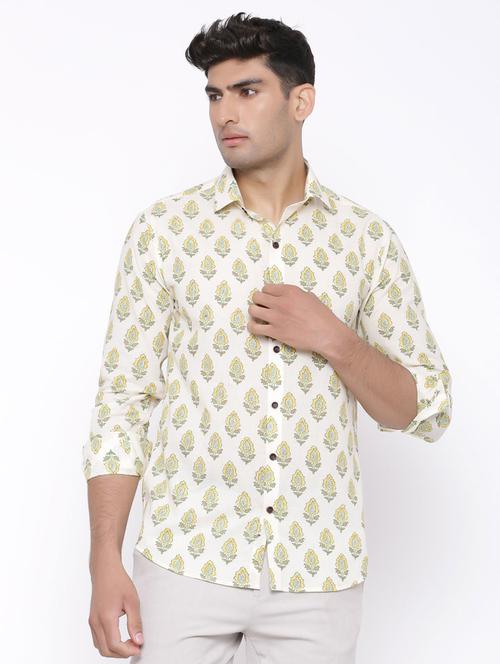 white long sleeve casual shirt - 20607594 - Very Small Image - 1
