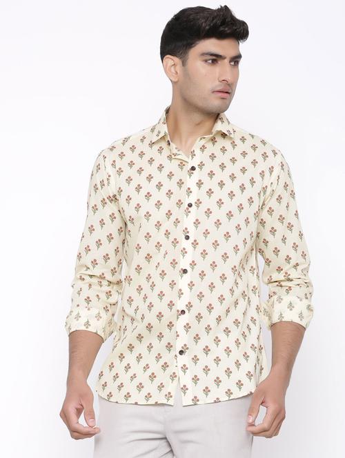 men long sleeve collared casual shirt - 20607600 - Very Small Image - 1