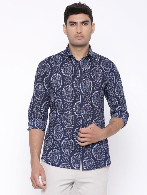 men long sleeve collared casual shirt - 20607603 - Very Small Image - 1