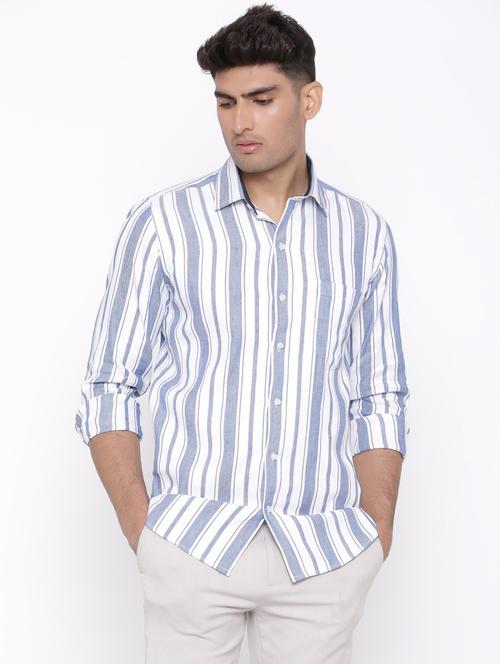 white long sleeve casual shirt - 20607617 - Very Small Image - 1