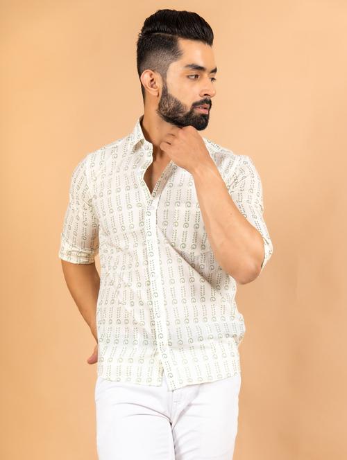 men long sleeve collared casual shirt - 20607935 - Very Small Image - 1