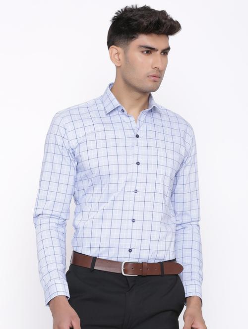 men long sleeve collared casual shirt - 20608308 - Very Small Image - 1