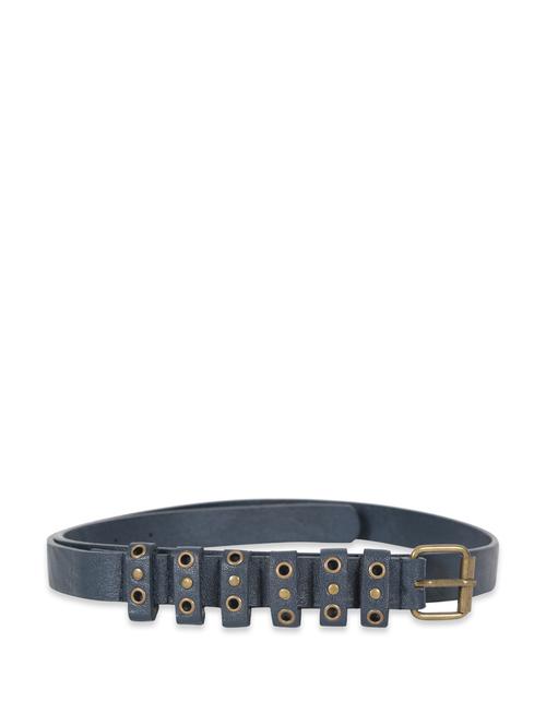 dark blue multi looped belt - 20609 - Very Small Image - 1