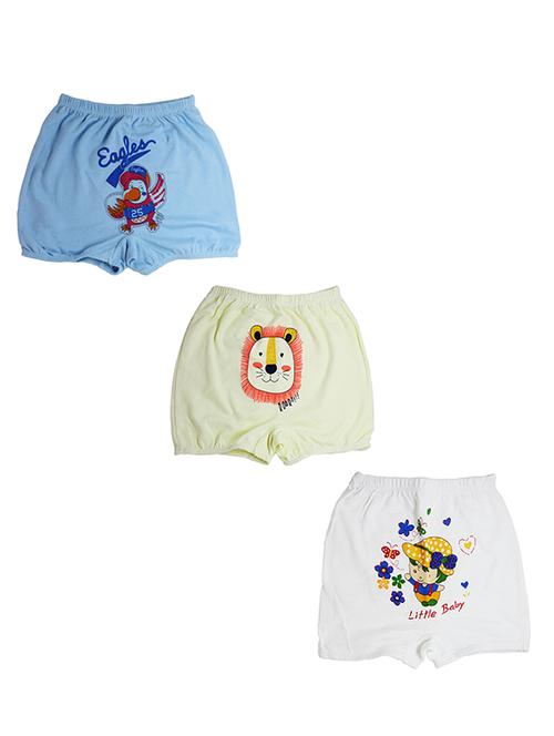 kids printed bloomers combo - 20610020 - Very Small Image - 1