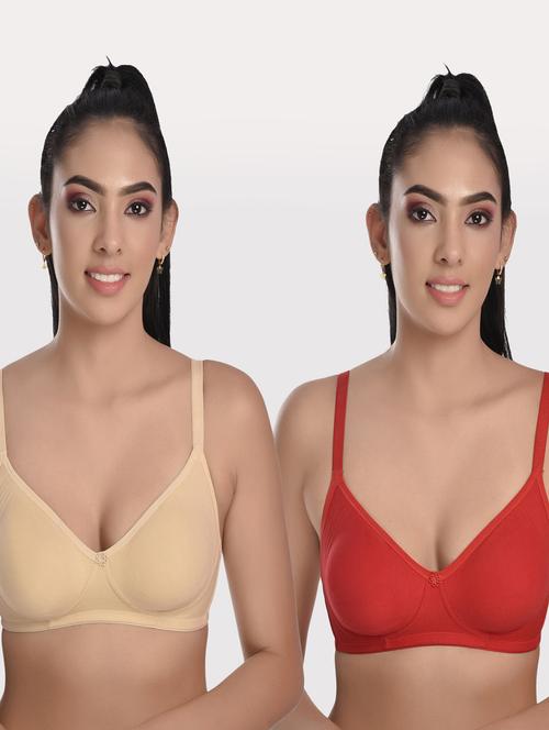 pack of 2 solid bras - 20611452 - Very Small Image - 1