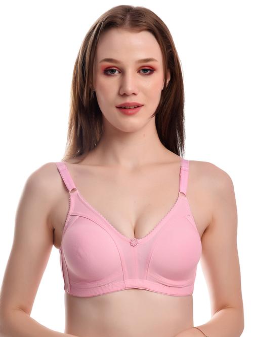 rosewater cotton blend regular bra - 20611566 - Very Small Image - 1