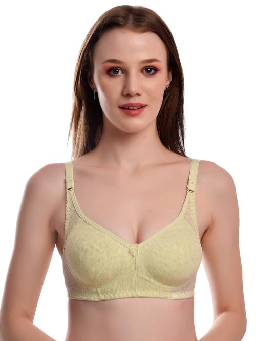 lime green cotton t-shirt bra - 20611695 - Very Small Image - 1