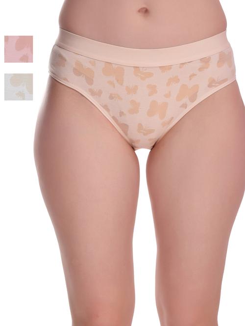 pack of 3 printed hipster panties - 20612145 - Very Small Image - 1