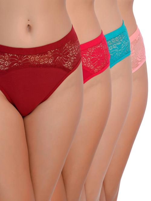 pack of 4 hipster panties - 20612289 - Very Small Image - 1