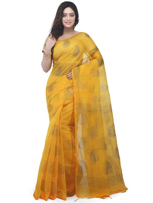 women foil printed saree with blouse - 20614419 - Very Small Image - 1