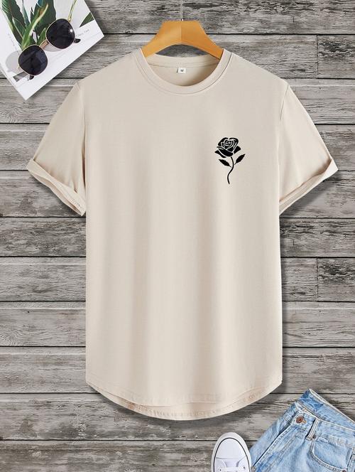 man round neck t-shirt - 20614867 - Very Small Image - 1