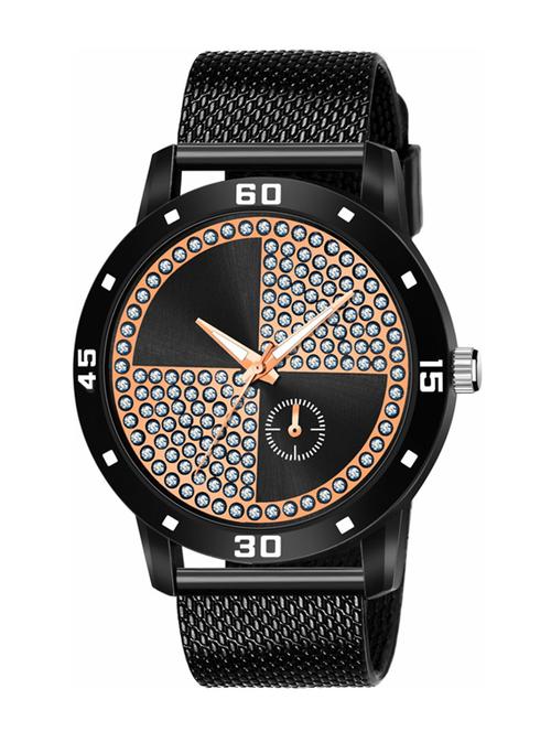 round dial analog watch for men - 20616483 - Very Small Image - 1