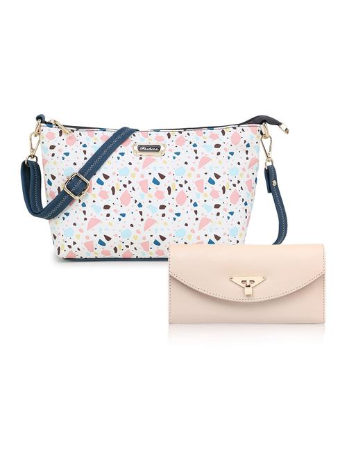 women's sling bag and clutch combo (set of 2) - 20617352 - Very Small Image - 1