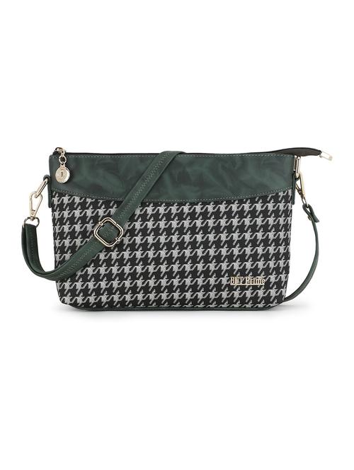 printed leatherette (pu) regular sling bag - 20617414 - Very Small Image - 1