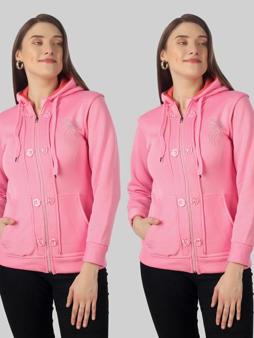 pack of 2 long sleeve hooded sweatshirt - 20621615 - Very Small Image - 1