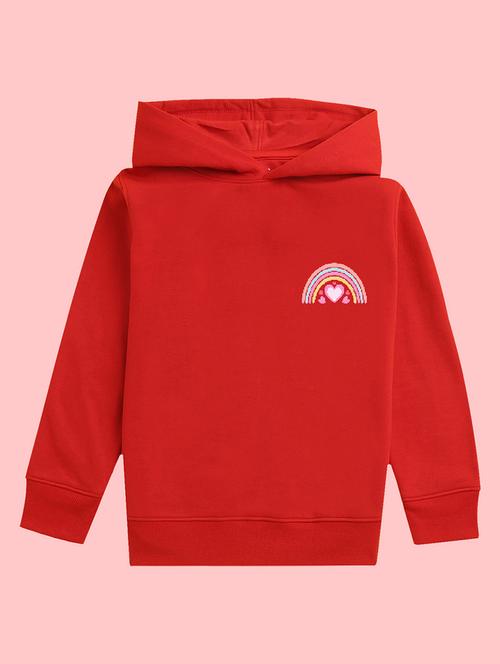 kids full sleeve graphic hooded sweatshirt - 20623723 - Very Small Image - 1