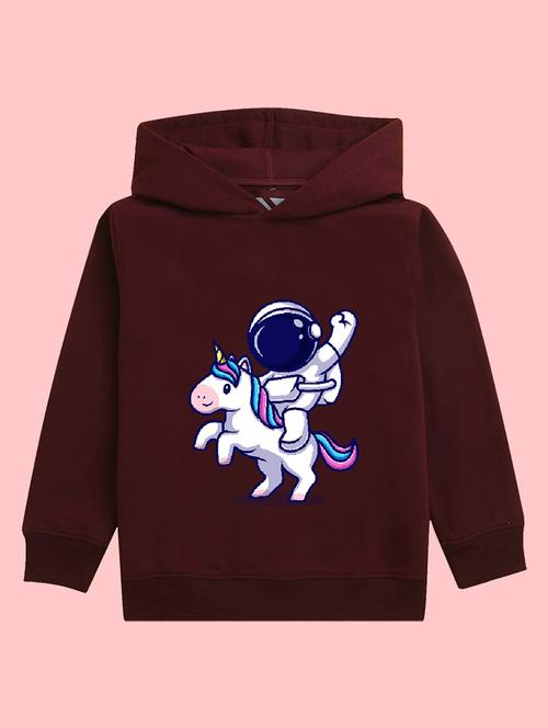 kids full sleeve graphic hooded sweatshirt - 20623734 - Very Small Image - 1