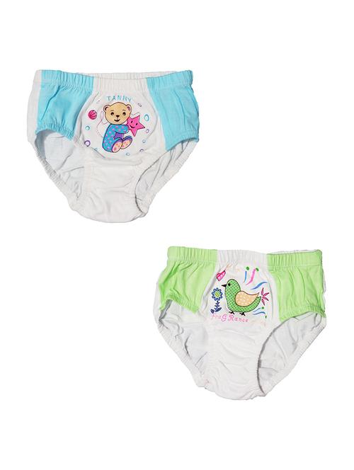 girls printed bloomers (pack of 2) - 20627392 - Very Small Image - 1