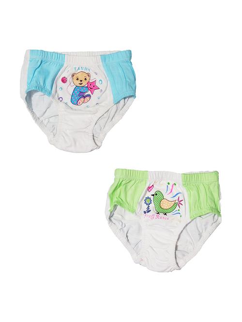 girls printed bloomers (pack of 2) - 20627398 - Very Small Image - 1