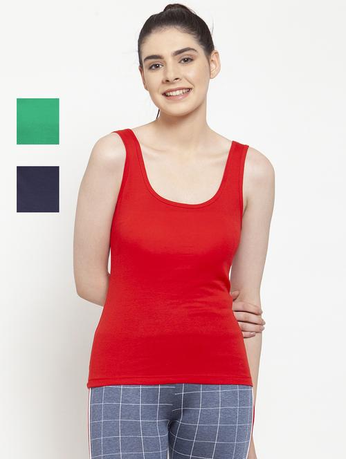 pack of 3 solid tank top - 20627779 - Very Small Image - 1