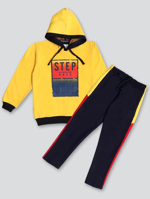 kids front print winter wear full lenght set - 20627910 - Very Small Image - 1