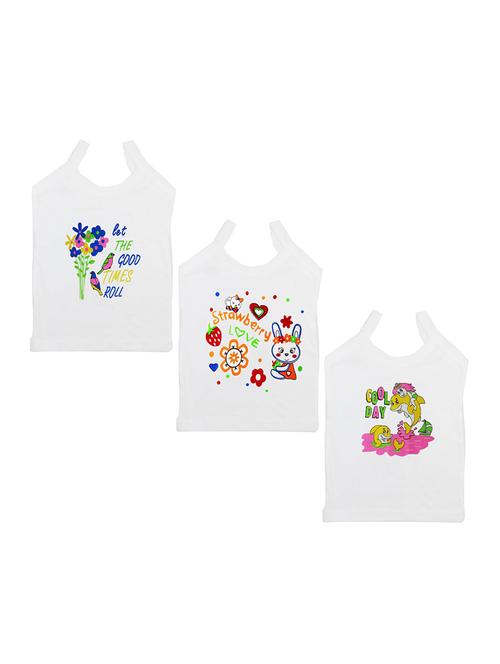 kids cotton blend printed spaghetti combo - 20628029 - Very Small Image - 1