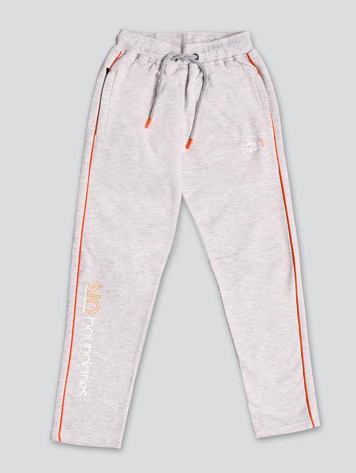 kids grey thin taped detailed trackpant - 20644030 - Very Small Image - 1