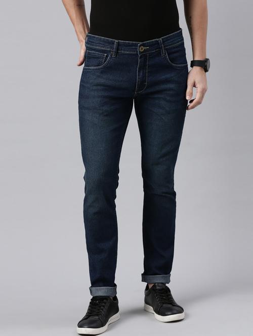 men mid rise washed denim jeans - 20647863 - Very Small Image - 1