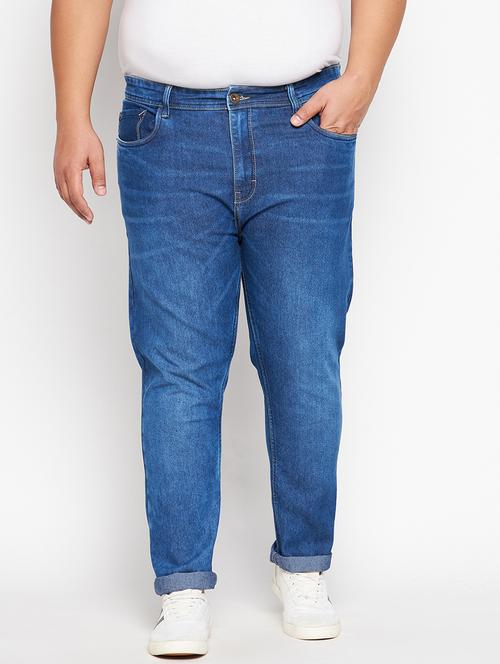 men mid rise washed denim jeans - 20647883 - Very Small Image - 1