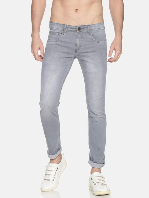 men mid rise washed denim jeans - 20647914 - Very Small Image - 1