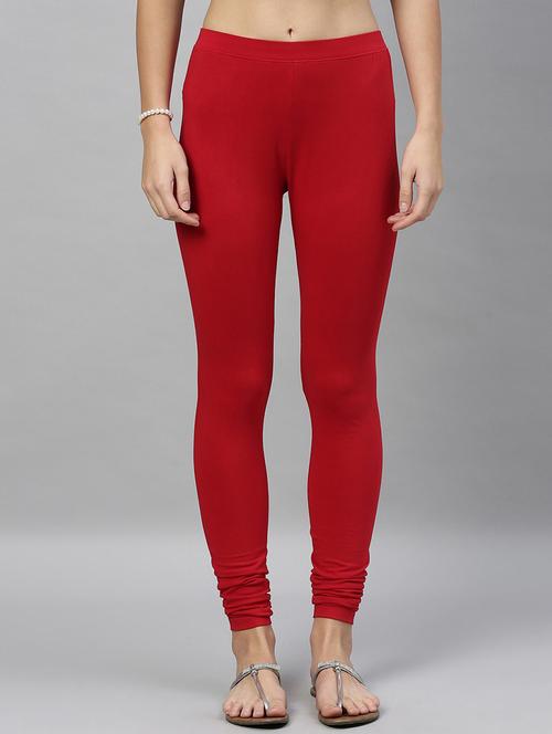 red solids full length legging - 20648110 - Very Small Image - 1