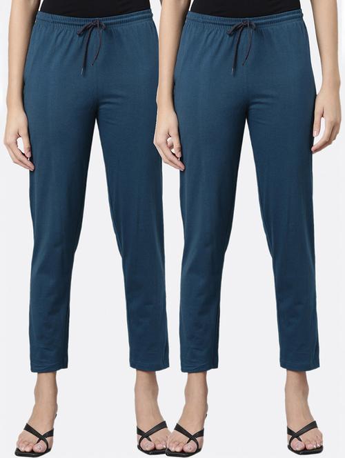 pack of 2 blue solids pajamas - 20648296 - Very Small Image - 1