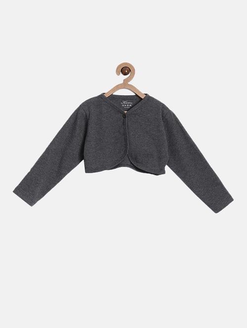 kids solid grey shrug - 20649308 - Very Small Image - 1