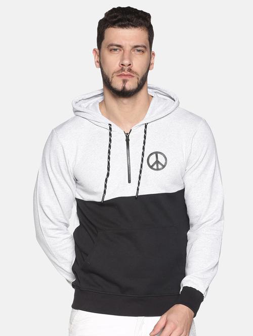 off-white cotton regular sweatshirt - 20649395 - Very Small Image - 1