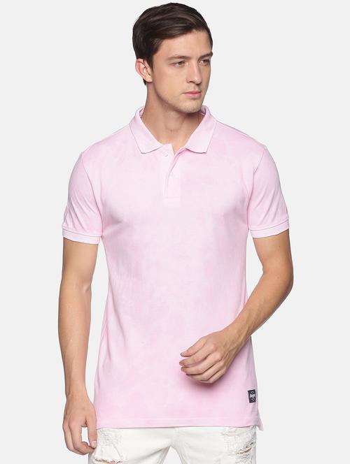 men polo neck solid t-shirt - 20649419 - Very Small Image - 1