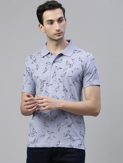 blue cotton t-shirt - 20649442 - Very Small Image - 1